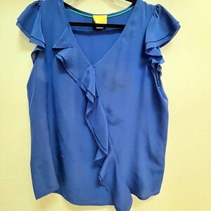 Anthropologie Maeve Silk Blouse